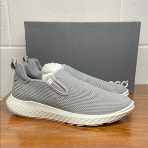 Ecco Sport‎ Men’s ATH-1FM Slip-On Sneakers EU44/US10-10.5 Wild Dove/Grey